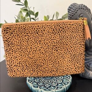 Madewell Horsehair Clutch Bag